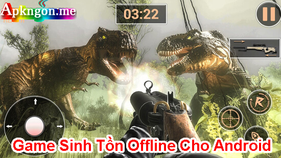 game sinh ton offline Dinosaur Hunter - Top Game Sinh Tồn Offline Cho Android