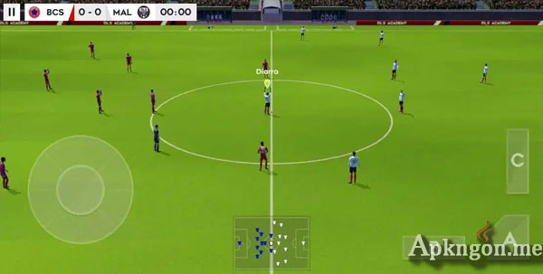 gameplay co ban trong dream league soccer 2021 - Game Dream League Soccer