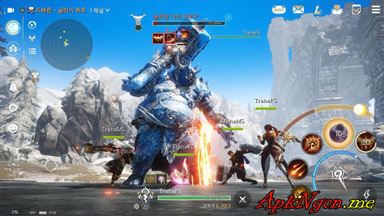 game mobile online do hoa unreal engine 4 3 - Top Game Mobile Online Đồ Họa Unreal Engine 4