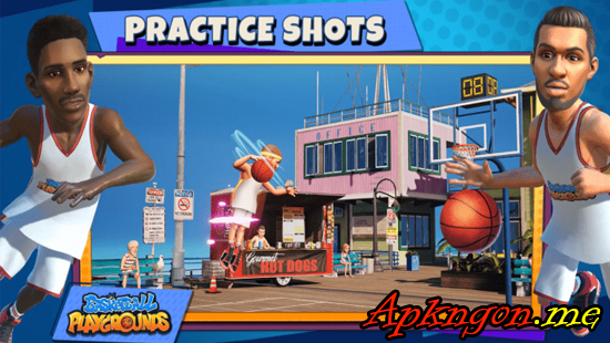top game online choi voi ban basketball - Top Game Online Mobile Mới
